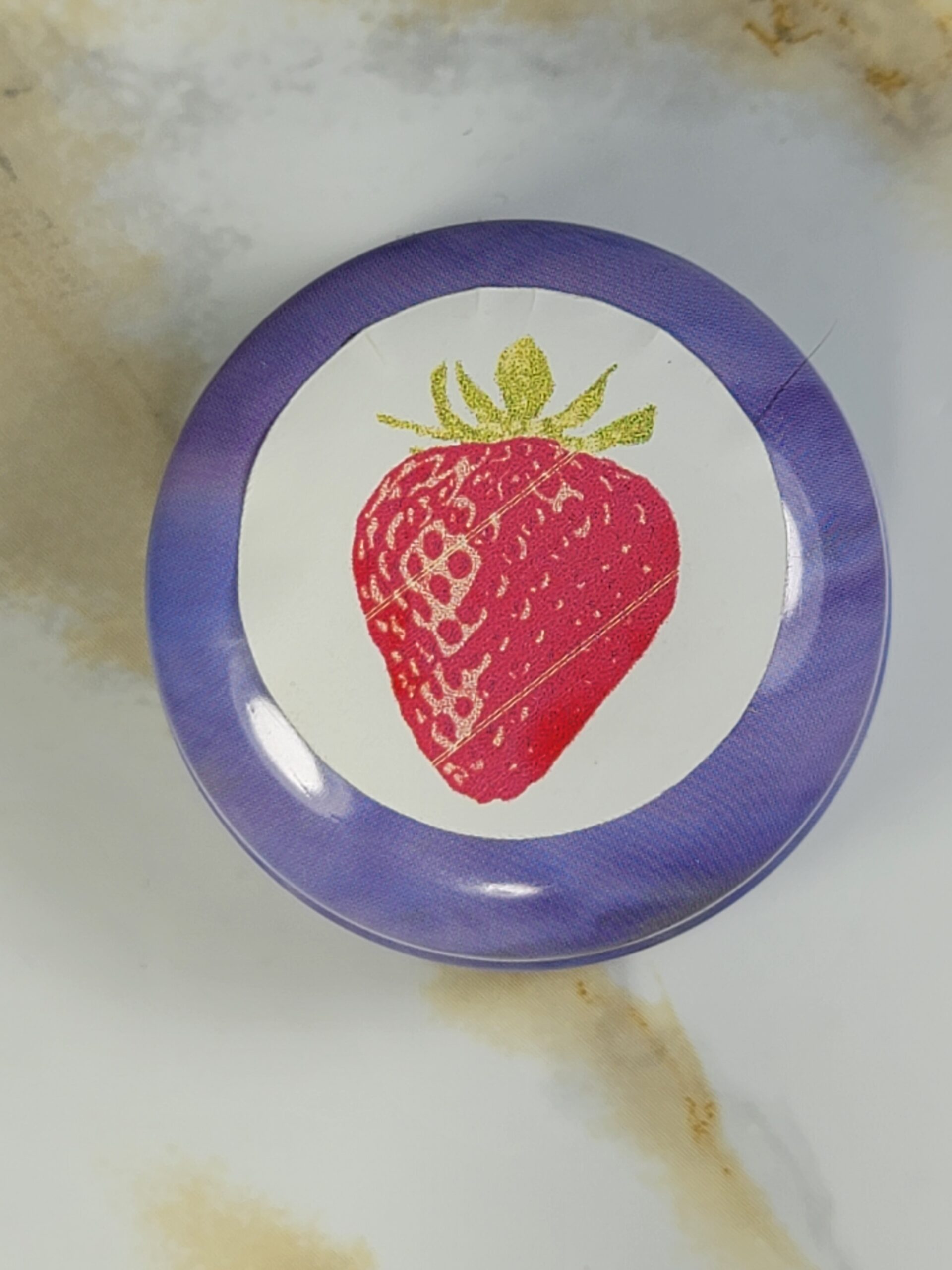 Baume à lèvres artisanal à la fraise – Les Mels