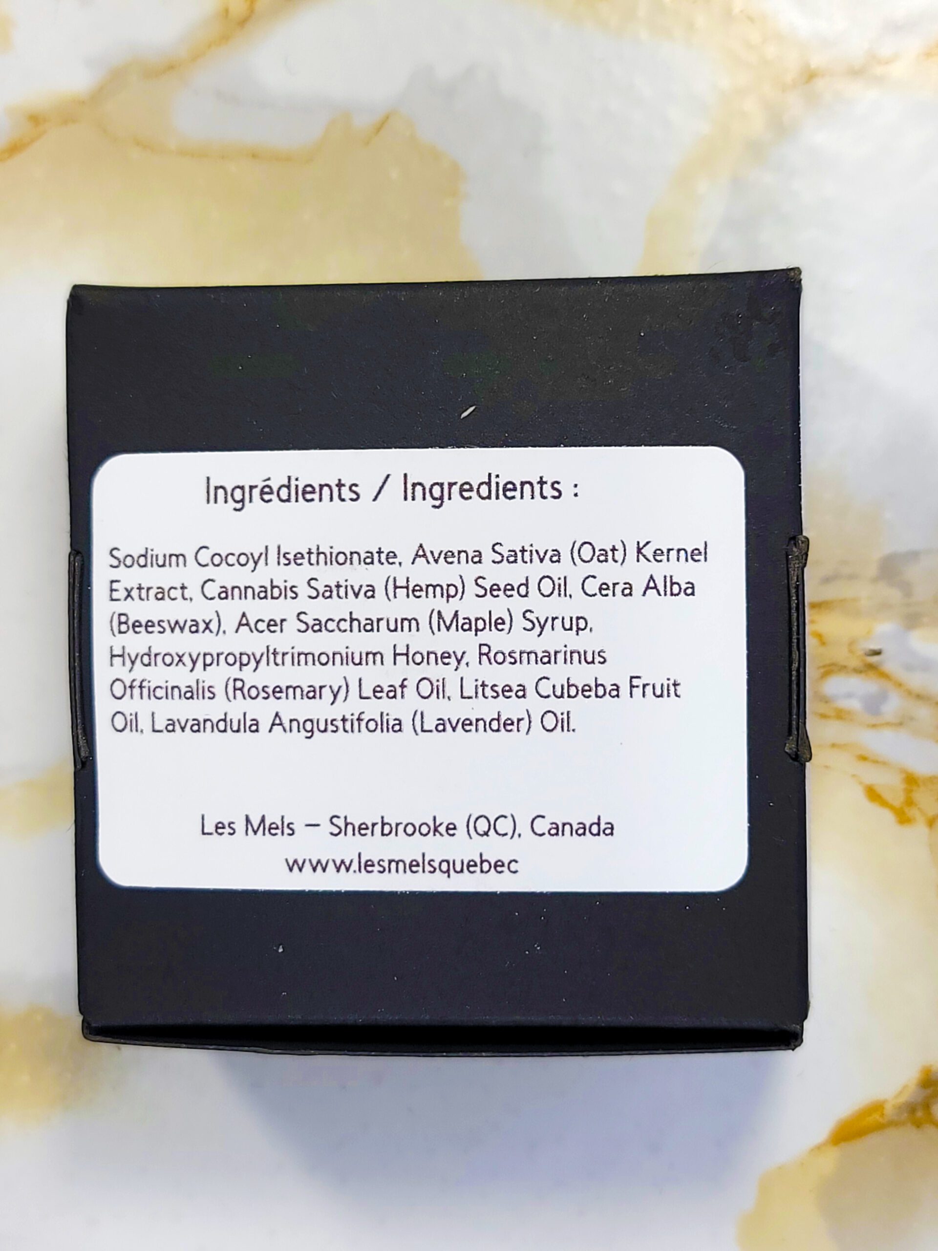 Shampoing solide Lumière d’Argent pour cheveux blancs, gris ou blonds – Les Mels